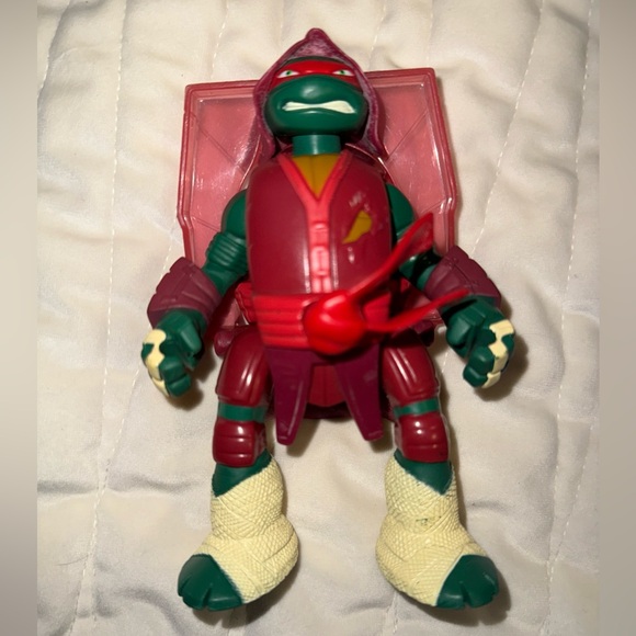 2013 Teenage Mutant Ninja Turtle Figurine Battle N Throw Raphael Action Figure - Picture 1 of 10